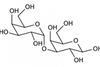 Alfa-1,3-galactose, hier in de meest gebruikelijke vorm als dimeer met 'gewone' galactose.