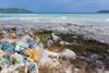 Plastic vervuilt de stranden