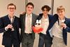 Het Nederlandse team: Kjeld Zwitserloot, Koen in ’t Hout, Daniel Vleugel, Imre Bekkering