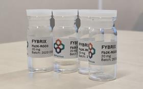 Fybrix bottles on a white table