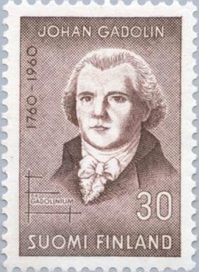 Gadolin-postzegel