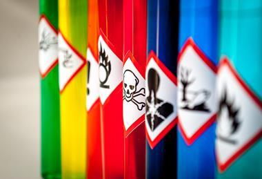 Pictogrammen voor chemisch gevaar