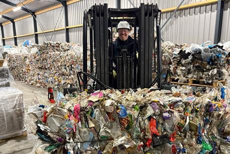 Plastic afval UPPACT