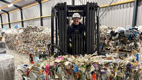 Plastic afval UPPACT