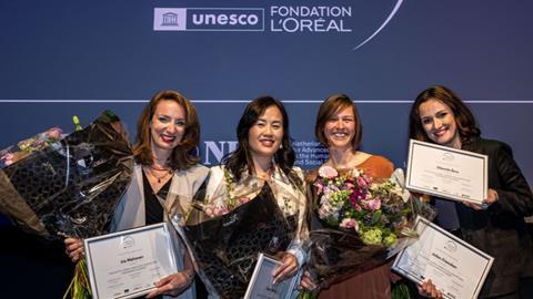 Iris Walraven, Trang Duong, Jolien Francken en Džemila Šero