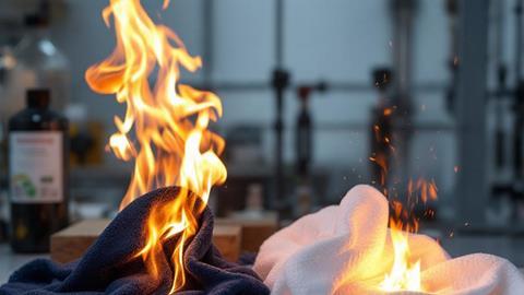 Flame retardant AI image