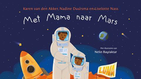 Cover-Met mama naar Mars