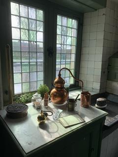 De keuken van Huygens in museum Hofwijck