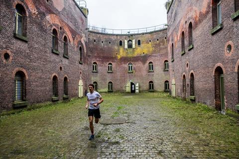 Hannes Sels in fort 8