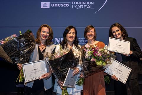 Iris Walraven, Trang Duong, Jolien Francken en Džemila Šero