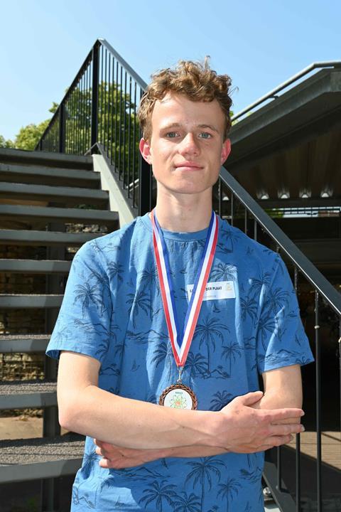 Lars van der Plaat, winnaar NL Talentenfondsprijs