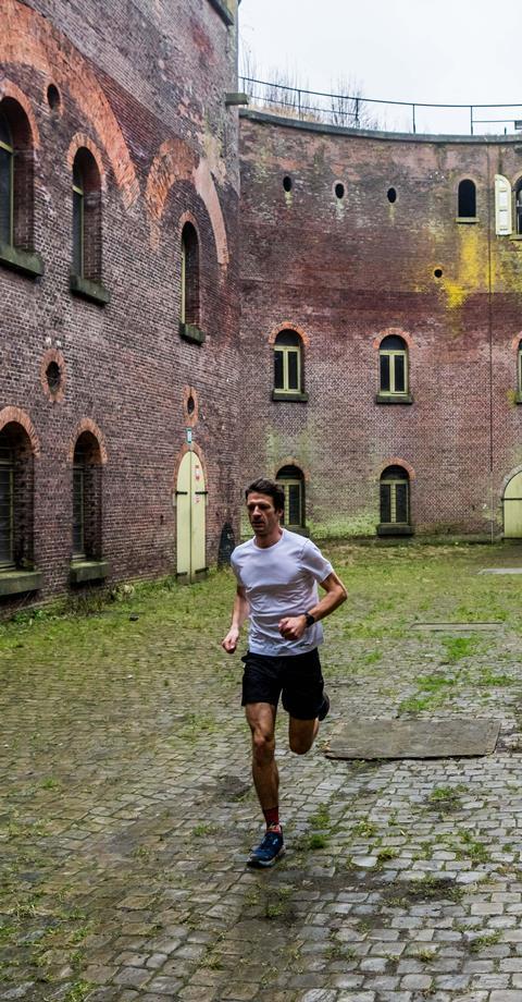 Hannes Sels in fort 8