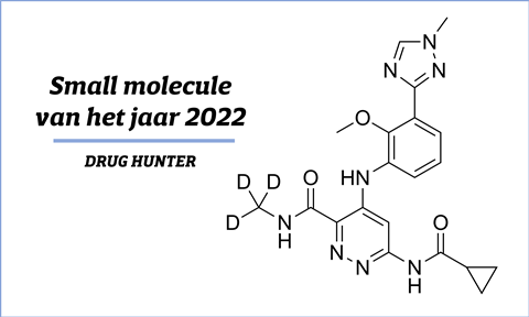 Small molecule van het jaar 2022