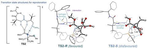 Transition state structures